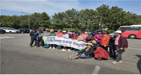 제주시 연동 귀아랑경로당, 어르신 문화탐방 진행