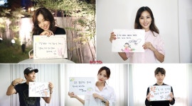 고소영-김아중, 웃음꽃 피는 행복한 추석 되세요