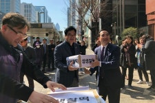 CU편의점 점주, 본사에 상생 촉구하며 농성 100일