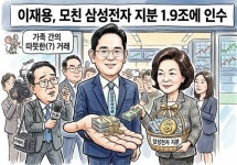 이재용, 홍라희 삼성전자 지분 1.9조원에  매수