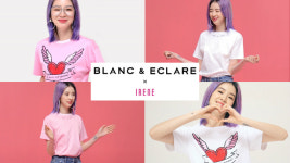 제시카의 블랑앤에클레어, 아이린과 함께 캡슐 컬렉션 LOVE IS GOOD 런칭