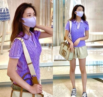 '이지훈 14살 연하 아내' 아야네, 넣어입고 빼서입고 최애 케이블 니트!