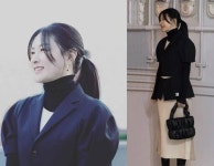 이영애, 나이 들수록 빛나...환경보호에 동참 단아한 투피스룩 나들이!