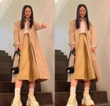 임지연, ‘더 글로리’ 연진이 맞아? 안경 쓴 딴 얼굴의 청순 트렌치코트룩