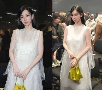 에스파 카리나, 밀라노 홀린 한류 요정! 천사같은 시스 드레스룩