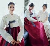 아이린한복대여점 | 모델 아이린, 결혼 앞두고 엄마와 훈훈한 투샷! 곱고 단아한 한복 자태!
