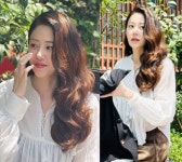고현정, 차이나타운에서 절대 고혹미! 긴 웨이브 헤어에 화이트 블라우스룩