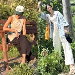 김지호, 정선 ‘삼시세끼’ 민박에서 힐링 제대로! 대충 걸쳐도 스타일리시 꾸안꾸 휴가룩