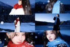 이솔이, 겨울 영화 찍었나? 배우 뺨치는 결혼 5년차 개그맨 아내! 눈밭 속 윈터룩