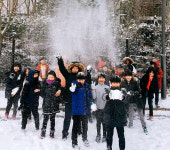 첫눈 오는 날, 아름초 3-9반 학생들의 약속