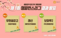 PC방창업 프랜차이즈 해피로PC방 제1회 챔피언스리그 전국 게임대회 성료