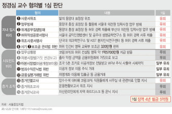 '자녀 입시 비리·사모펀드 의혹' 정경심, 징역 4년 선고 불복해 항소