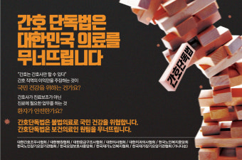 대한간호협회, 의협 등 단체에 '간호법 광고' 즉각 중단 촉구
