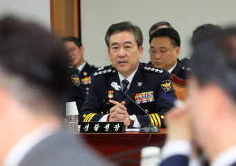 여야, 각각 '이재명 법카 유용' '채상병 수사 외압' 수사 요구...경찰청 국감