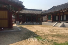 일제강점기 없어졌던 동래부 동헌 부속건물 완대헌 복원