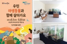 부산 야생동물 보호 위한 전시회 5월 한 달간 열린다