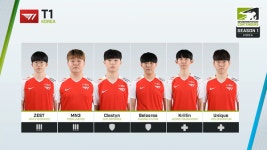 [오버워치 컨텐더스 코리아] T1, 젠지 꺾고 3전 전승 1위 올라