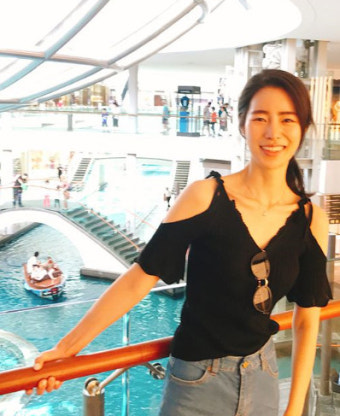 '럭키' 임지연, 남자친구와 싱가포르 여행...'이욱만을 위한 미소'