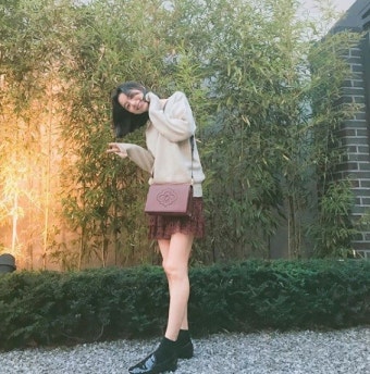 박수진(배용준), 소녀스러움 가득한 분위기