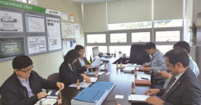 경남도회, 도와 합동 하도급세일즈 대형건설현장 4곳 찾아