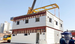 SK건설, 현장사무실 친환경 모듈러 공법으로 짓는다