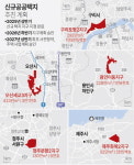 오산세교·용인이동·구리토평 등 5곳에 8만호 신규택지