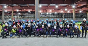 철저한 준비로 안전사고···신한에스엔지, 동절기 릴레이 캠페인