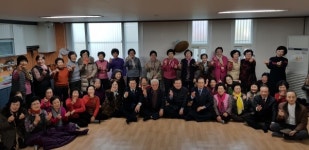 이용섭 광주시장, 대한노인회 광주북구지회 동림삼익경로당 방문