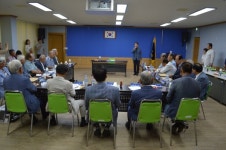 대한노인회 양평군지회, 지평면사무소서 순회 이사회 개최