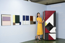 냉장고가 미술관에?…삼성전자 비스포크 냉장고, 예술이 되다