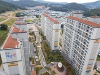 오포문형 양우내안애 친환경 초록 일상…아파트 중앙 광장이 아이들 놀이터