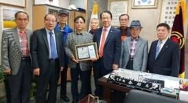 대한노인회 의정부시지회, 쌍용경로당에 행정운영관리 우수경로당 표창 수여