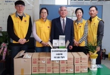 대한노인회 강원 춘천시지회, 후원 마스크 봉사클럽 및 경로당에 전달