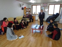 대한노인회 충남 홍성군지회, 코로나19 예방안내 등 경로당 순방 실시