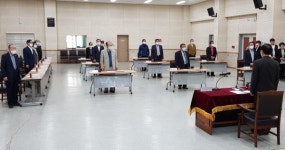 대한노인회 충북 영동군지회 용화면분회장 이·취임식 개최