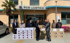대한노인회 전남 무안군지회, 저소득 어르신에 후원 식품 전달
