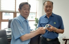 대한노인회 충북 보은군지회 모든 경로당에 발열체온계 비치