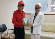 대한노인회 경기 광명시지회, 119개 경로당에 체온계·마스크 전달