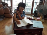 대한노인회 창원시 마산지회 비대면 한글문해교육 성공리 진행