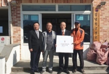 대한노인회 제주시지회, 코로나19로 개관식 못한 김녕 청굴경로당 격려방문