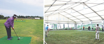 그라운드‧파크골프 즐길 공간 많이 부족하다