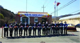 대한노인회 화천군지회, 경로당 4곳 연이어 준공