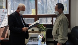 대한노인회 서울 노원구지회, 신설 편백경로당 회장 등록증 수여