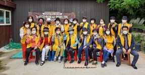대한노인회 충남 아산시지회, 행복나눔 노인자원봉사단 활동 실시