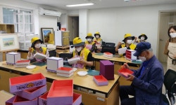대한노인회 서울 노원구지회, 노인자원봉사클럽 한지공예 체험
