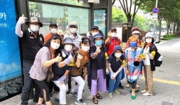 대한노인회 서울 강남구지회,  버스정류소지킴이 일자리사업 진행