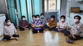 대한노인회 경북 영주시지회, 경로당에 편백나무 마사지봉 보급