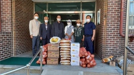 대한노인회 경기 안산시 상록구지회 회장단 안산 평화의 집 방문