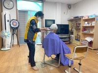대한노인회 충남 서산시지회, 도란도란 노노케어 활동에 미용봉사 연계