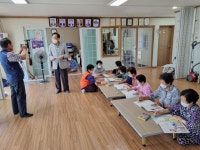 대한노인회 경남 창원시 마산지회, 경로당 유튜브 촬영 현장 방문
